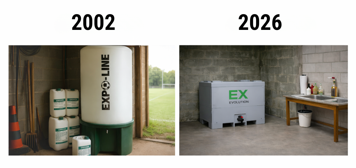 EX E-volution | Cleaner, Greener, Smarter Sports Line Marking